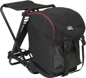 Рюкзак Abu Garcia Basic Backpack With Stool 1200623, 42 см, 20 л, черный