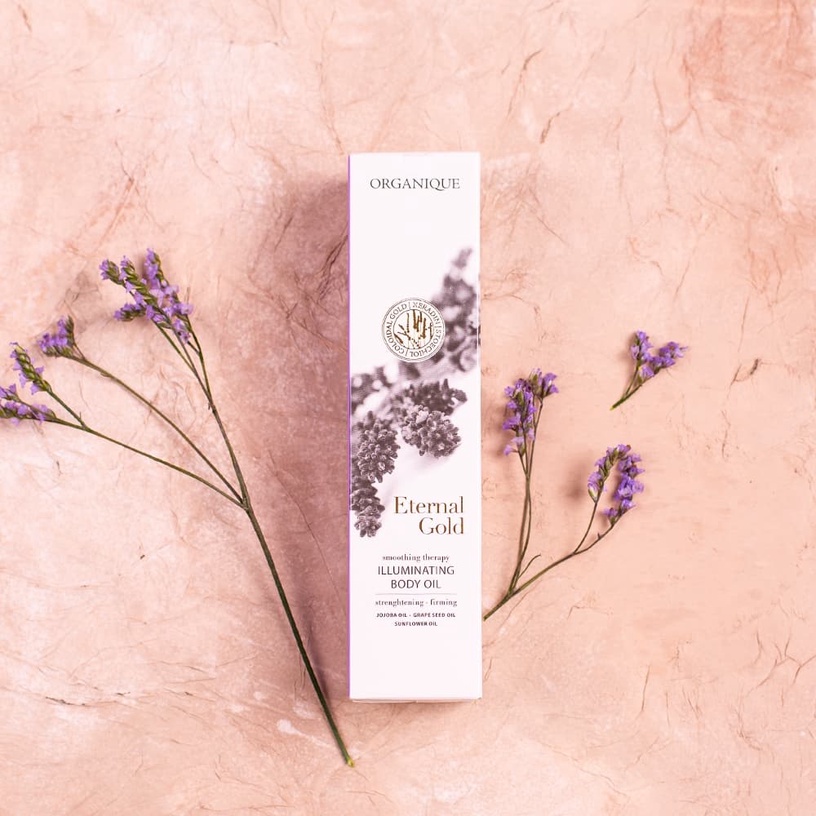 Silmahooldusõli Organique Eternal Gold Illuminating Body Oil, 100 ml