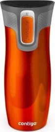 Бутылка-термос Contigo West Loop CON2095850, 0.47 л, oранжевый