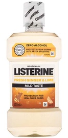 Suuvesi Listerine Fresh Ginger & Lime Mild, 500 ml