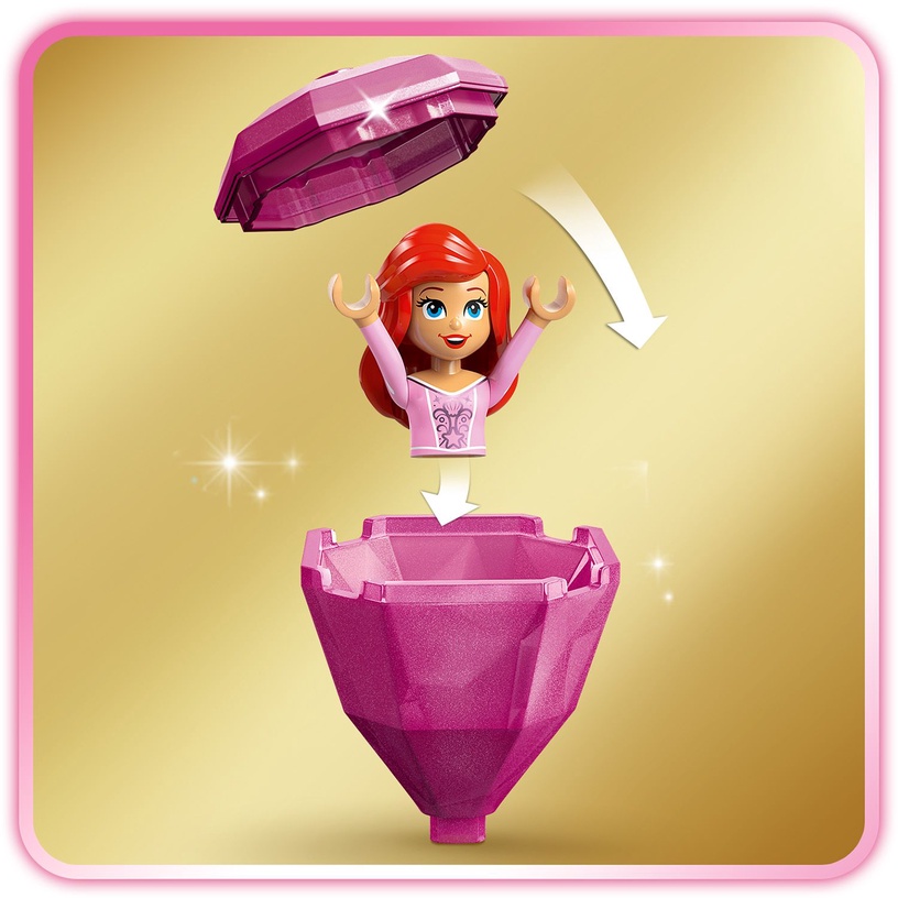 Konstruktor LEGO® Disney Keerutav Ariel 43259, 93 tk