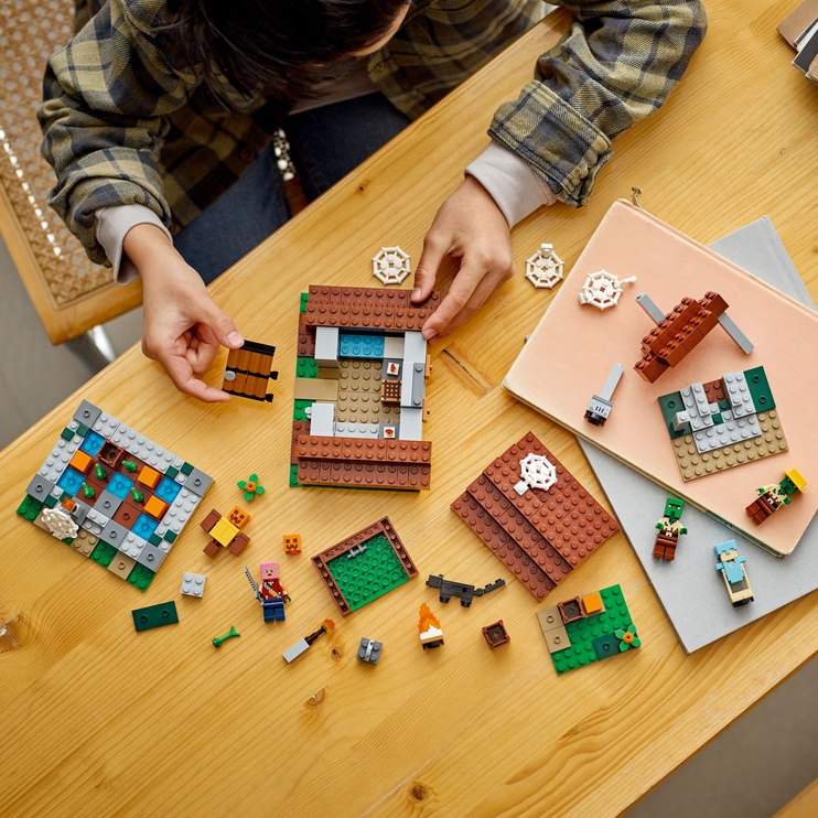 Konstruktor LEGO Minecraft Mahajäetud küla 21190