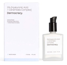 Sejas krēms Dermocracy 5% [Hyaluronic Acid + Ceramides Complex], 50 ml, sievietēm