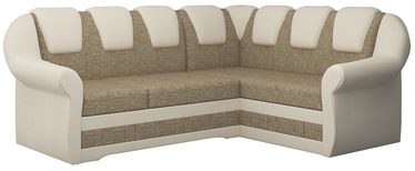 Stūra dīvāns Lord II Berlin 03, Soft 33, bēša/gaiši brūna, labais, 190 x 243 cm x 105 cm