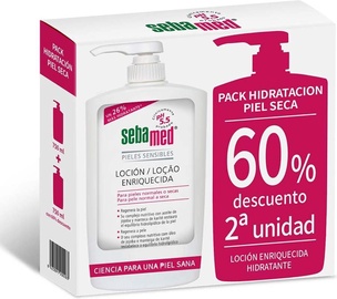 Ķermeņa kopšanas līdzekļu komplekts Sebamed, 1500 ml, 2 gab.