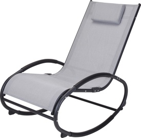Кресло-качалка, светло-серый, 114 см x 62.5 см x 92.5 см