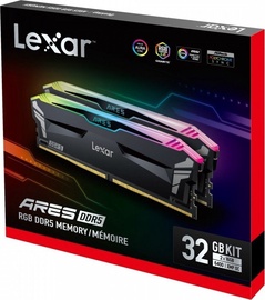 Operatīvā atmiņa (RAM) Lexar Ares RGB Gaming, DDR5, 32 GB, 6400 MHz