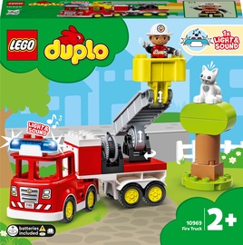 Konstruktor LEGO® DUPLO® Tuletõrjeauto 10969, 21 tk