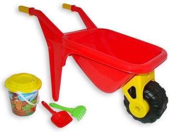 Liivakasti mänguasjade komplekt Wader Gardener, mitmevärviline, 725 mm x 340 mm