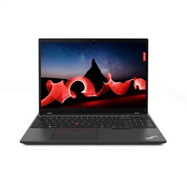 Ноутбук Lenovo ThinkPad T16 G2, AMD Ryzen™ 5 PRO 7540U, 16 GB, 512 GB, 16 ″, AMD Radeon Graphics, черный