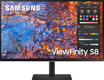 Monitors Samsung ViewFinity S8 S80PB, 32", 5 ms