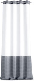 Päevakardin AmeliaHome Nelia 38760, valge/hall, 140 cm x 270 cm