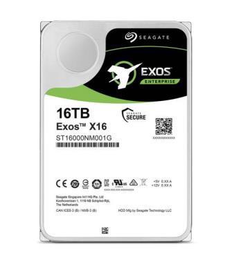 Serveri kõvaketas (HDD) Seagate Enterprise Exos X16 ST16000NM001G, 256 MB, 3.5", 16 TB