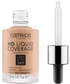 Тональный крем Catrice HD Liquid Coverage 040 Warm Beige, 30 мл