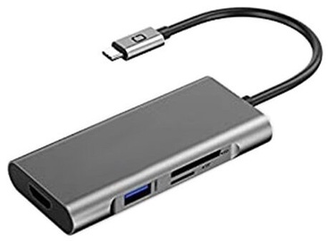 Adapter Extra Digital USB-C - 3 x USB 3.0/USB-C/SD/TF/HDMI CA913442, hall