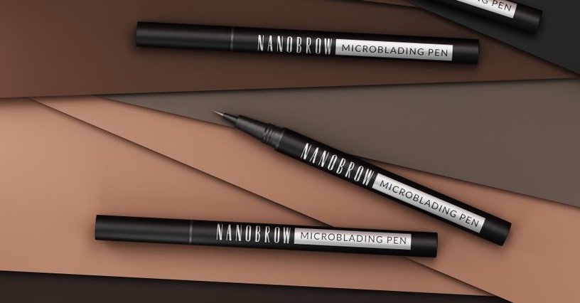 Kulmupliiats Nanobrow Microblanding Pen Espresso, 1 ml