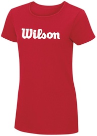 Футболка, для женщин Wilson, красный, XS