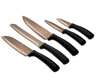Kööginugade komplekt Berlinger Haus Rose Gold BH-2612, 5 tk