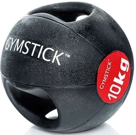 Topis- ja meditsiiniline pall Gymstick Medicine Ball With Handles, 260 mm, 10 kg