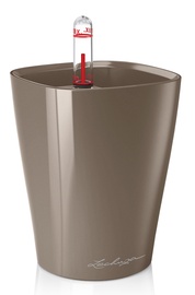 Puķu pods Lechuza Mini Deltini 14959, tumši brūna, 100 mm x 100 mm