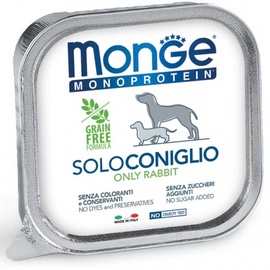 Влажный корм для собак Monge Monoprotein, крольчатина, 0.15 кг