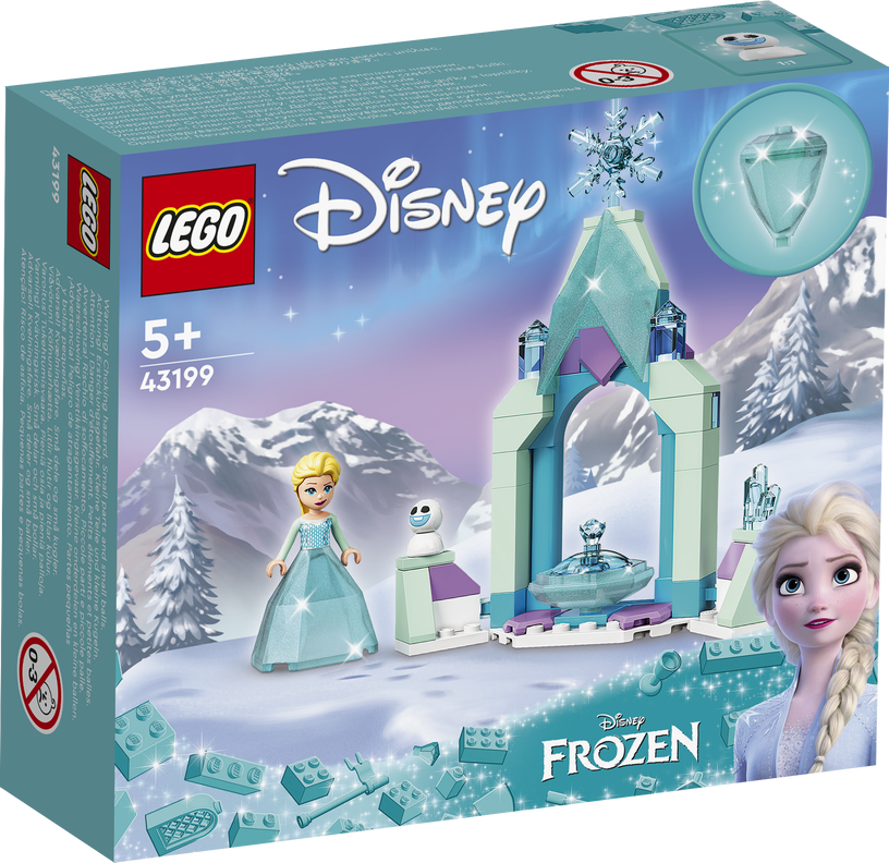 Konstruktor LEGO® │ Disney Elsa lossihoov 43199, 53 tk