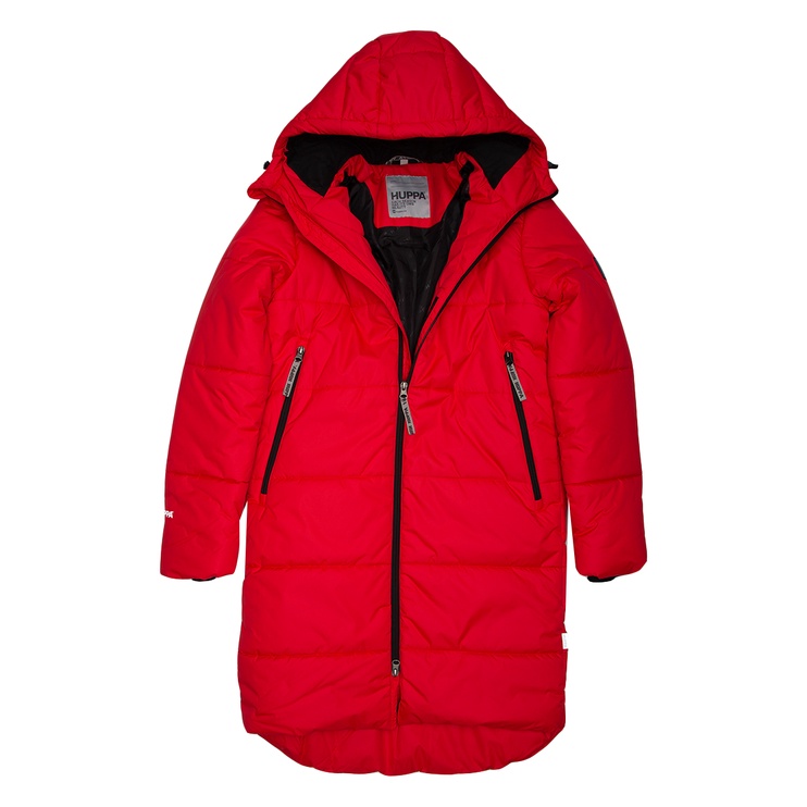 Пальто зима, детские Huppa Harmo 300G, красный, 164 см