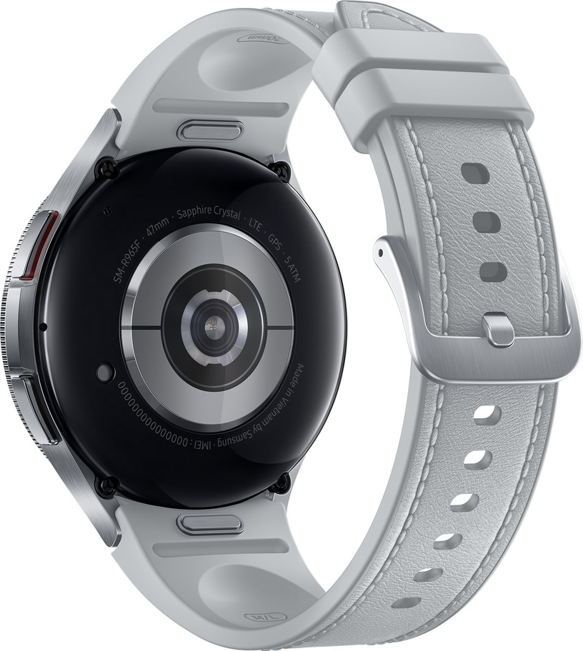 Умные часы Samsung Galaxy Watch6 Classic LTE 47mm, серебристый