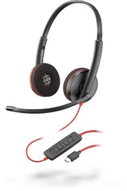 Laidinės ausinės Plantronics Blackwire 3200 Series, juoda