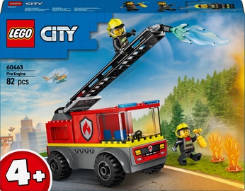 Konstruktor LEGO® City Tuletõrje redelauto 60463, 82 tk
