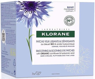 Acu maska Klorane BIO Cornflower and Hyaluronic Acid, sievietēm