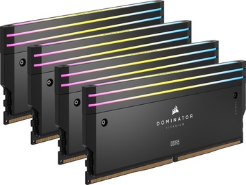 Operatīvā atmiņa (RAM) Corsair Dominator Titanium RGB, DDR5, 64 GB, 6400 MHz