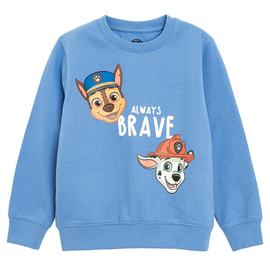 Джемпер, повседневный с утеплителем, детские Cool Club Paw Patrol LCB2810863, голубой, 110 см