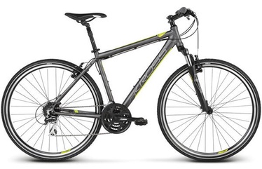 Велосипед гибридный Kross Evado 3.0 Lady, 28 ″, 19" рама, зеленый/серый