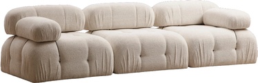Diivan Hanah Home Bubble 3-Seat, kreemjasvalge, 288 x 95 x 75 cm
