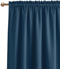 Nakts aizkari Room99 Laurel, tumši zila, 140 cm x 250 cm