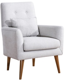 Kėdė Hanah Home Zeni Berjer 867UNQ1001, kreminės spalvos, 66 cm x 72 cm x 97 cm