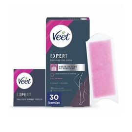 Depilācijas joslas Veet Body Exprert, 30 gab.