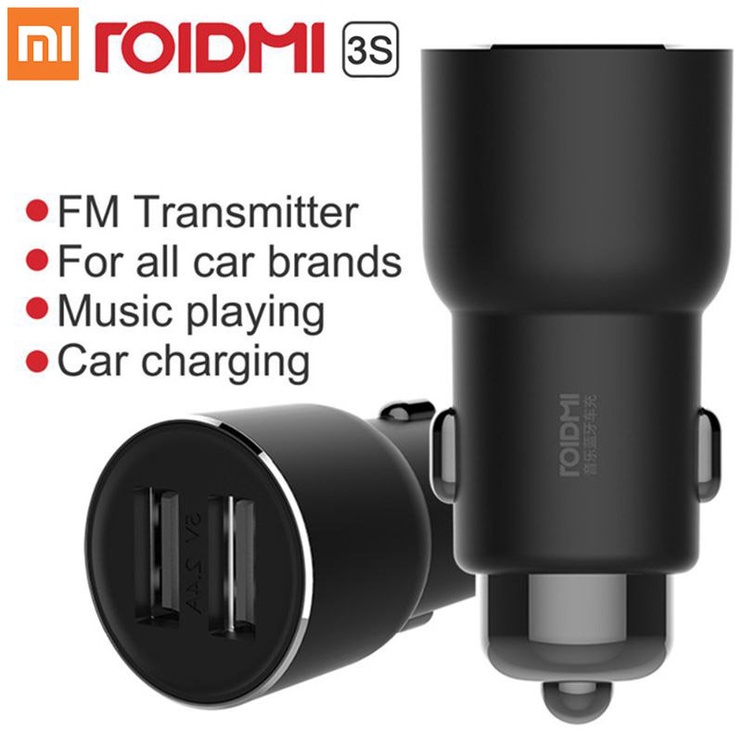 FM-модулятор Xiaomi Roidmi 3S FM, 12 - 24 В