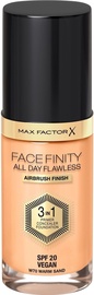 Tonālais krēms Max Factor All Day Flawless 3 in 1 W70 Warm Sand, 30 ml