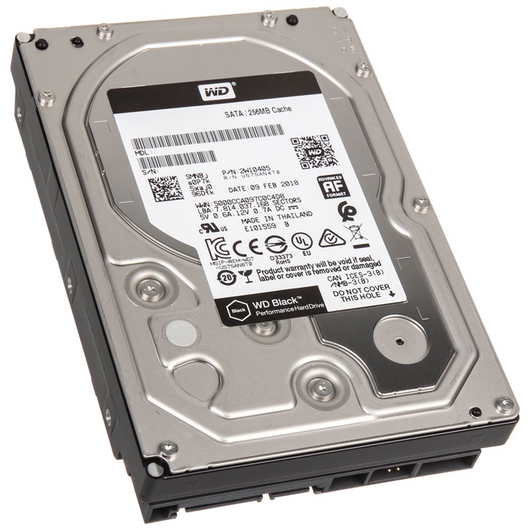 Жесткий диск (HDD) Western Digital Black WD6003FZBX, 3.5", 6 TB