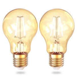 Светодиодная лампочка Innr WiFi Filament Vintage LED, теплый белый, E27, 4.5 Вт, 305 лм, 2 шт.