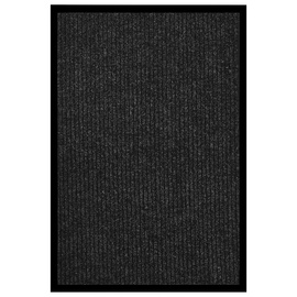 Придверный коврик VLX Striped 331609, антрацитовый, 1200 мм x 800 мм x 8 мм