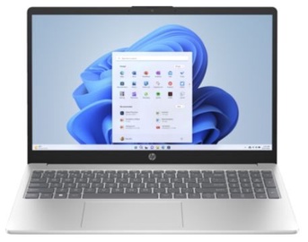 Ноутбук HP 15, Intel® Core™ i5-1334U, 16 GB, 512 GB, 15.6 ″, Intel Iris Xe Graphics, серебристый