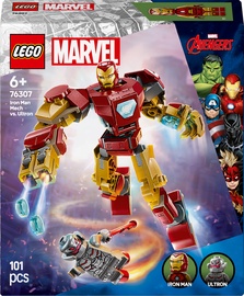 Konstruktor LEGO® Marvel Iron Mani robot vs. Ultron 76307, 101 tk