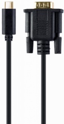 Adapter Gembird USB Type-C, VGA, 2 m, must