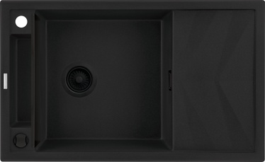 Кухонная раковина Deante Magnetic ZRM_N113, гранит, 820 мм x 500 мм x 205 мм