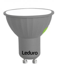 Светодиодная лампочка LEDURO 3stars LED, теплый белый, GU10, 5 Вт, 400 лм