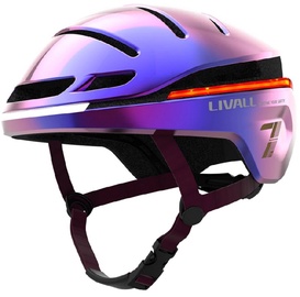 Шлемы велосипедиста универсальный Livall Smart Evo21, фиолетовый, M