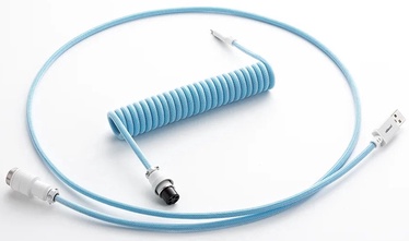 Кабели для клавиатуры Cablemod Pro Coiled Keyboard Cable USB-C / USB Typ-A 150cm, голубой